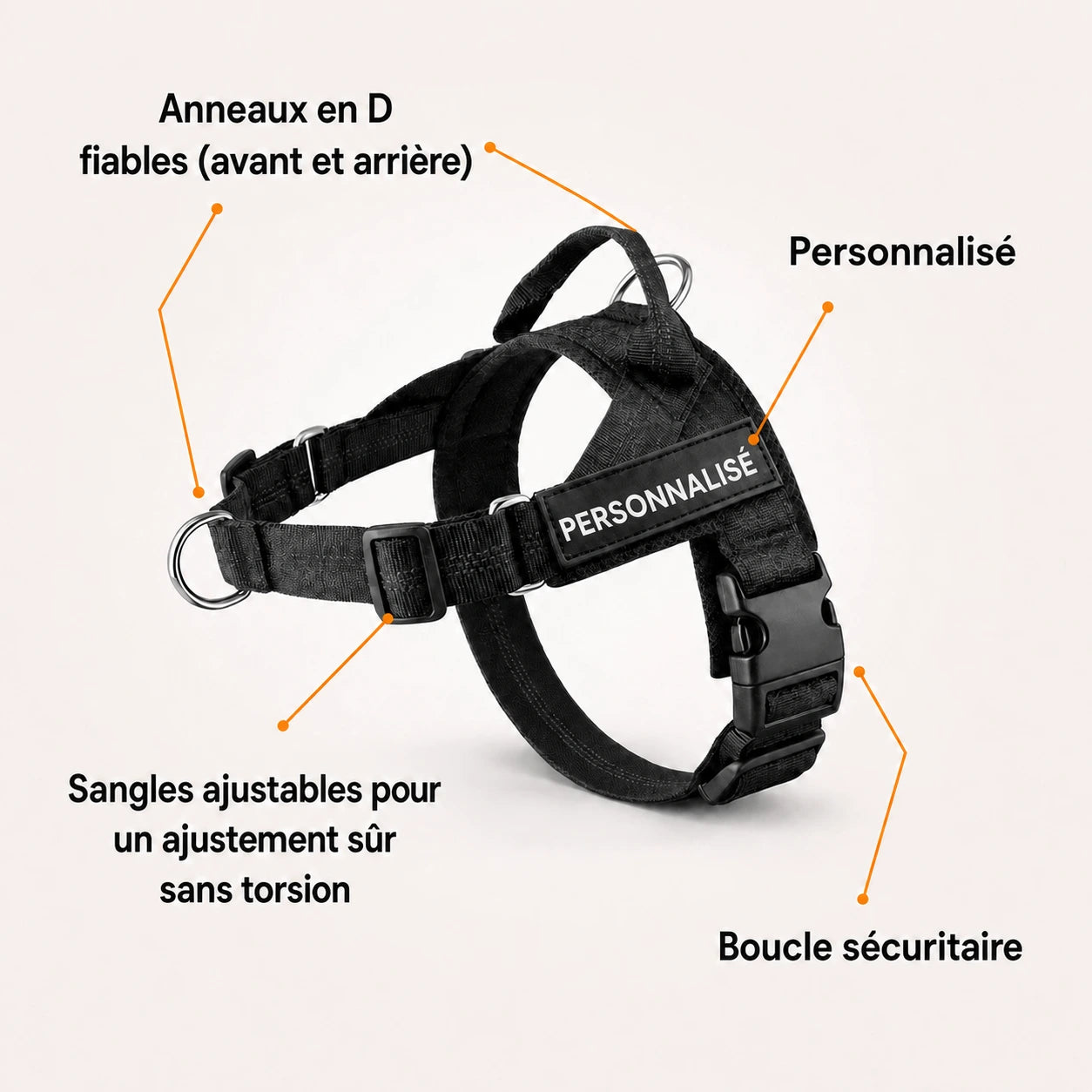 NordPaw  Harnais Anti-Traction pour Chien